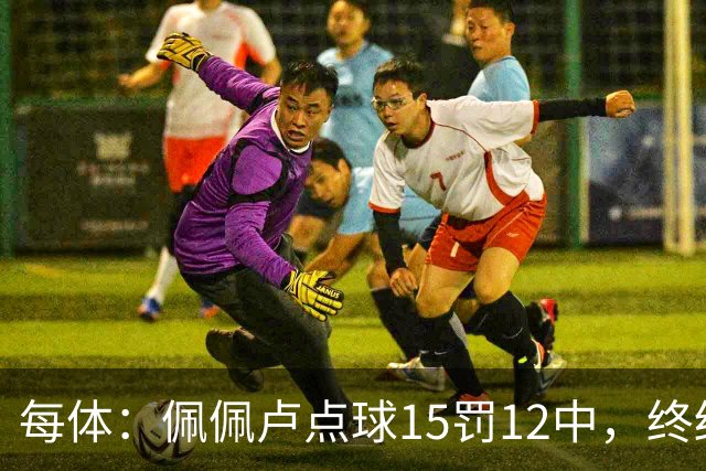 每体：佩佩卢点球15罚12中，终结上赛季两连失