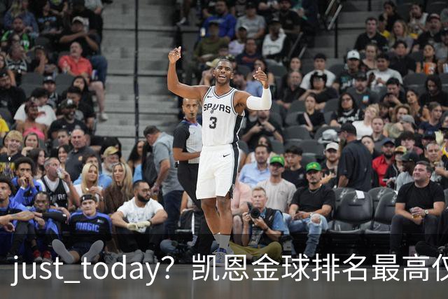 just today？凯恩金球排名最高仅第10＆去年第13，今年直接登顶？